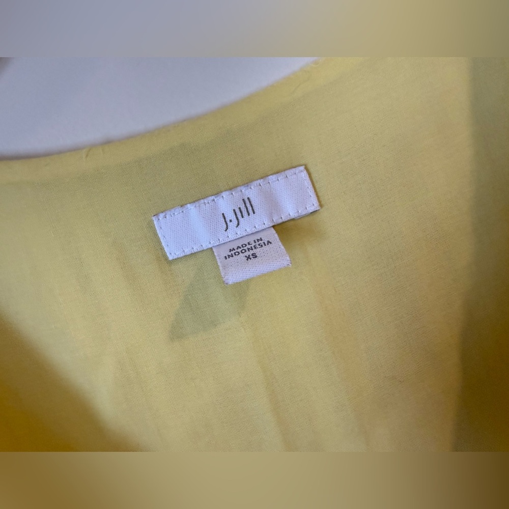 J Jill Yellow Women’s Dress - Picture 3 of 4